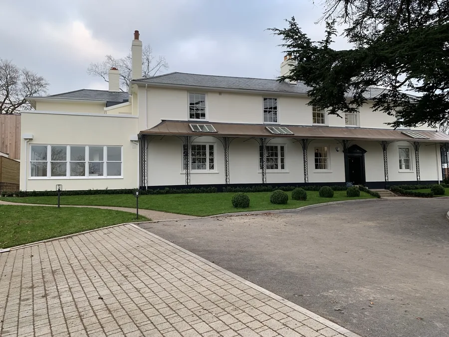 Front elevation of Milford Hill House