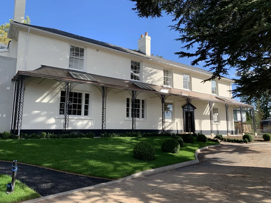 Exterior of Milford Hill House and its grounds