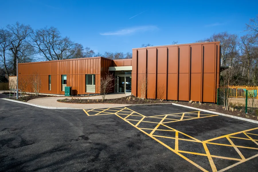Front approach to the respite centre